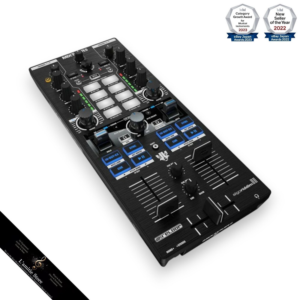 RELOOP MixTour Pro Algoriddim B STOCK DJ Controller Audio Interfaces Japan New