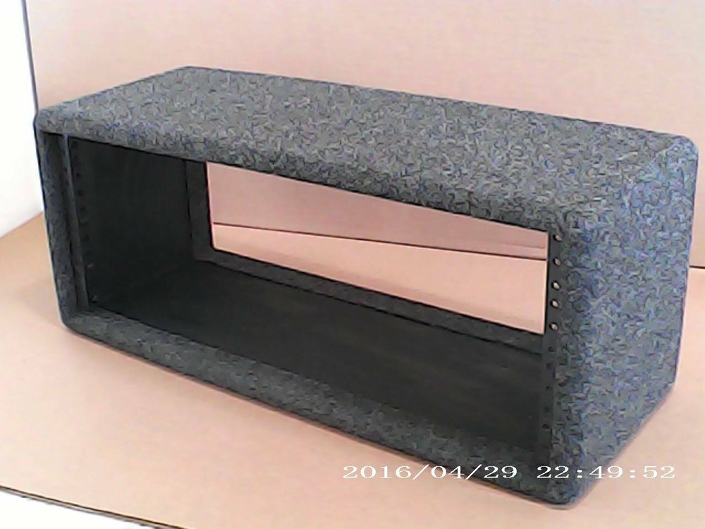 Pearson 4 space simple rack Grey....... super short, only 8" deep !