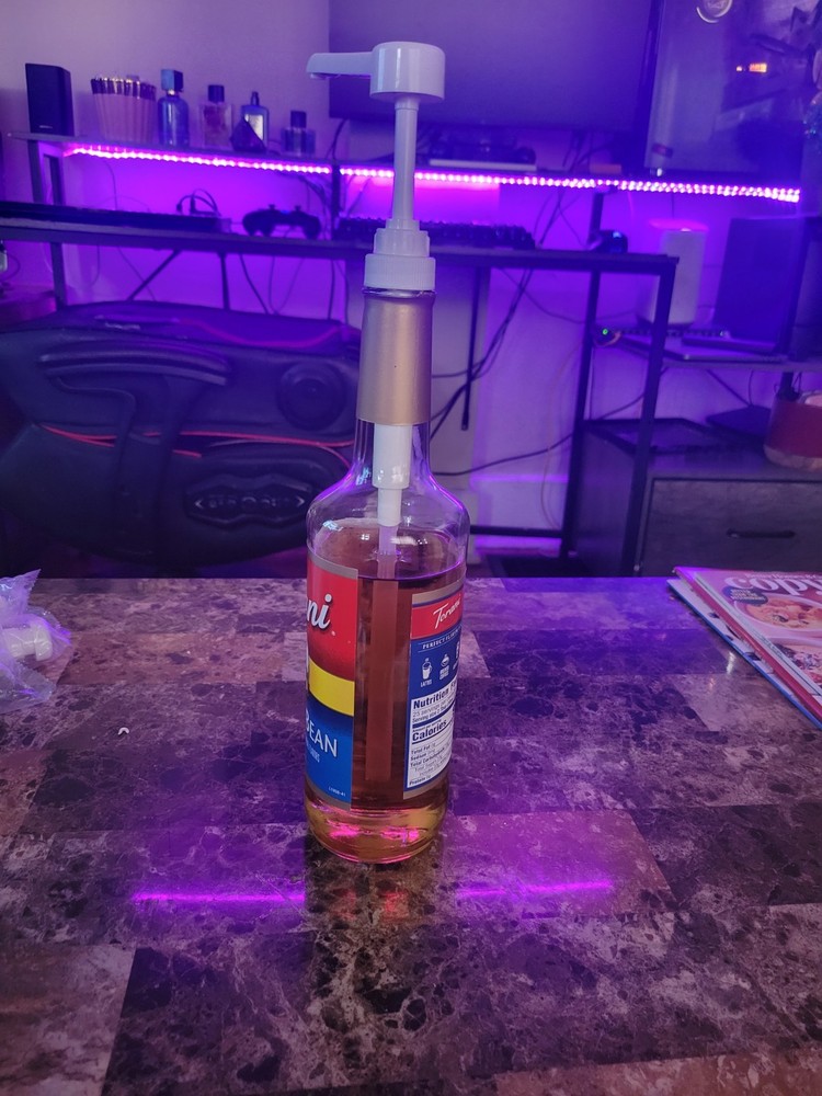 4 Pack Plastic Syrup Pump Dispenser