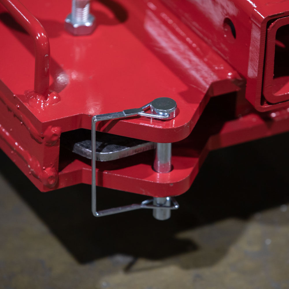 Titan Attachments Dual Clamp On Forklift 2" Hitch Receiver