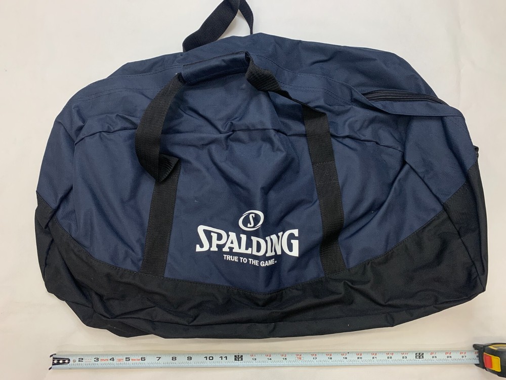 Spalding Medium / Large Gear Duffel Bag Navy Blue