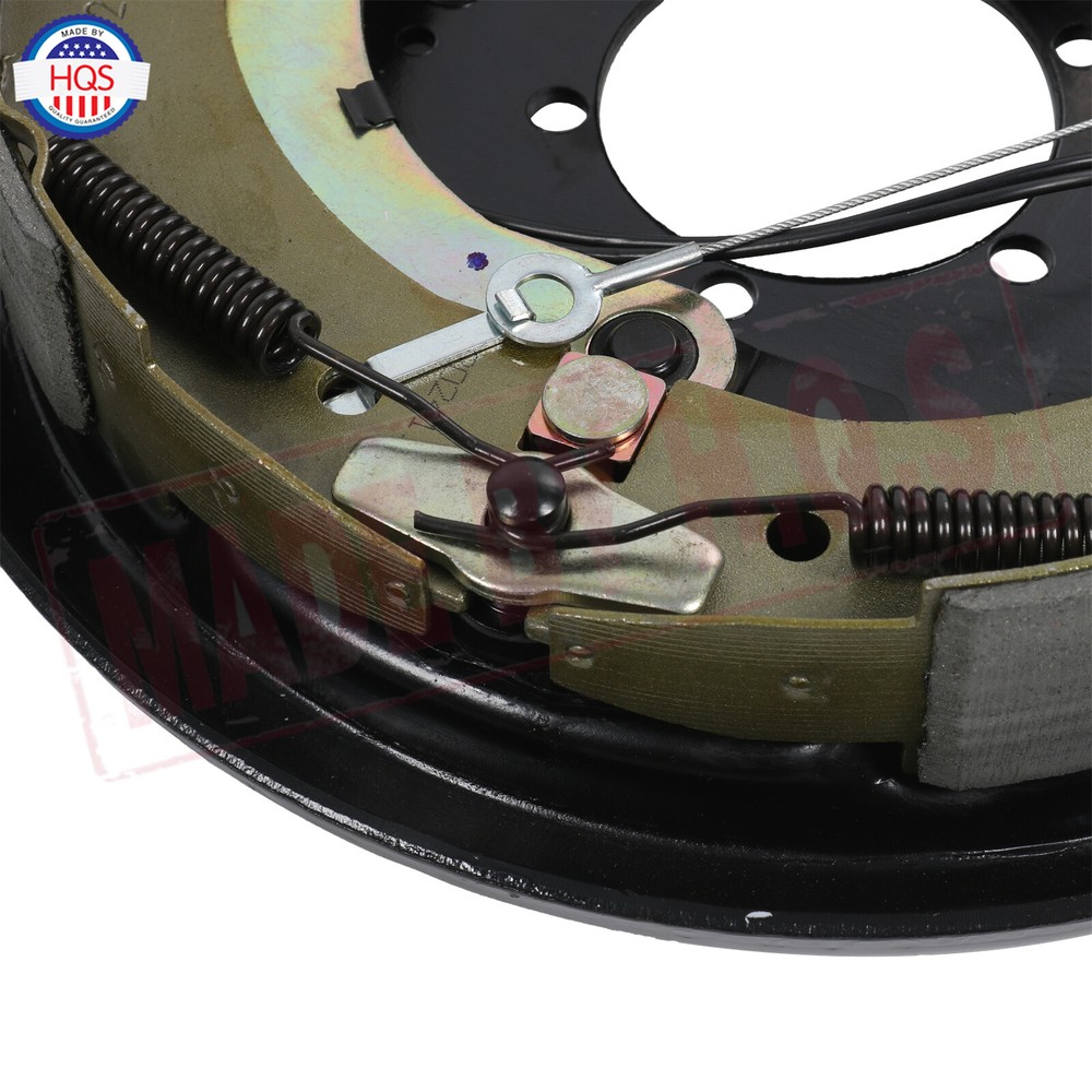 2 Pair(LH+RH) 7000 lbs Electric Trailer Brake 12" x 2" Self-Adjusting Assembly