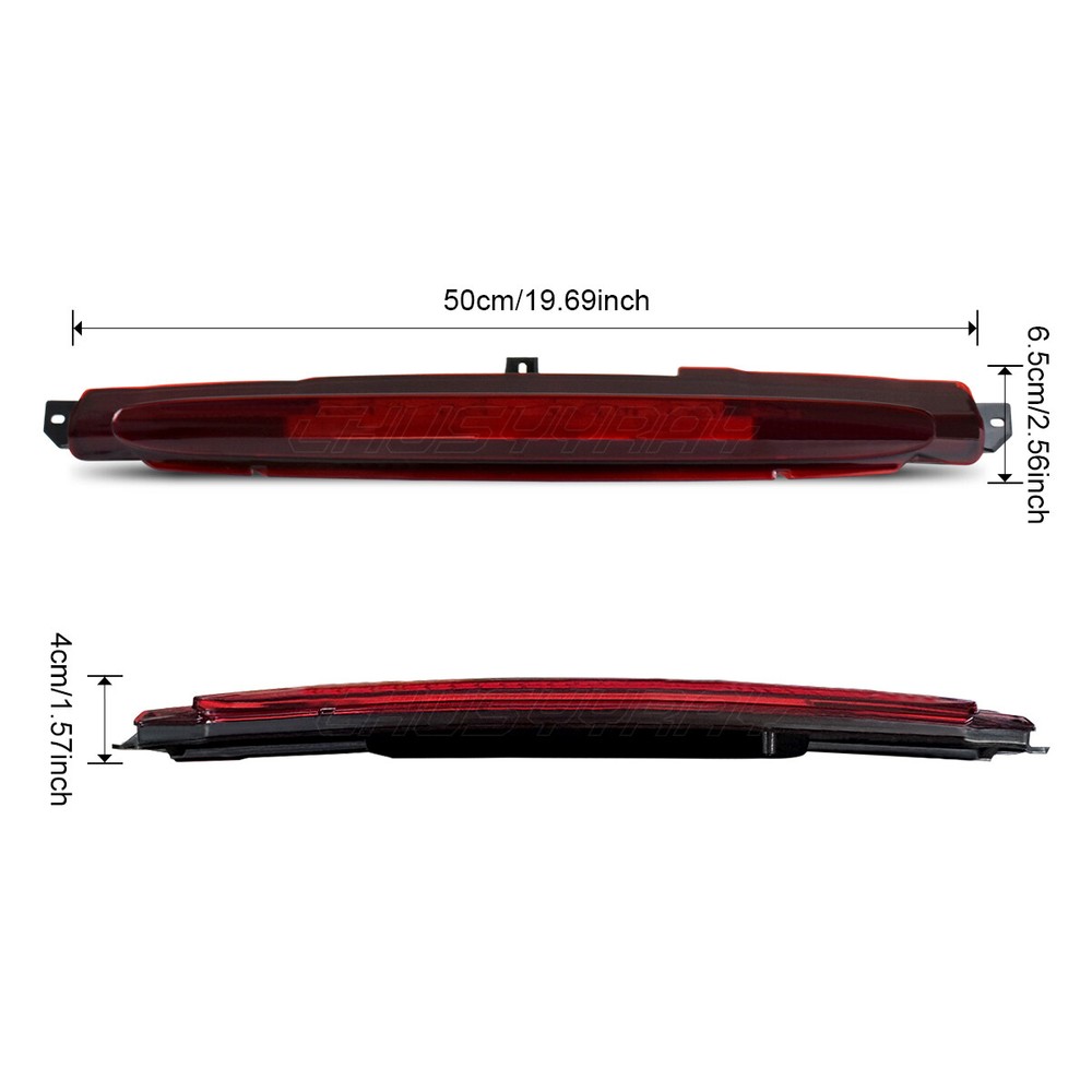 LED 3rd Brake Light High Mount Stop Light Assembly For Buick Rainier 2004-2007