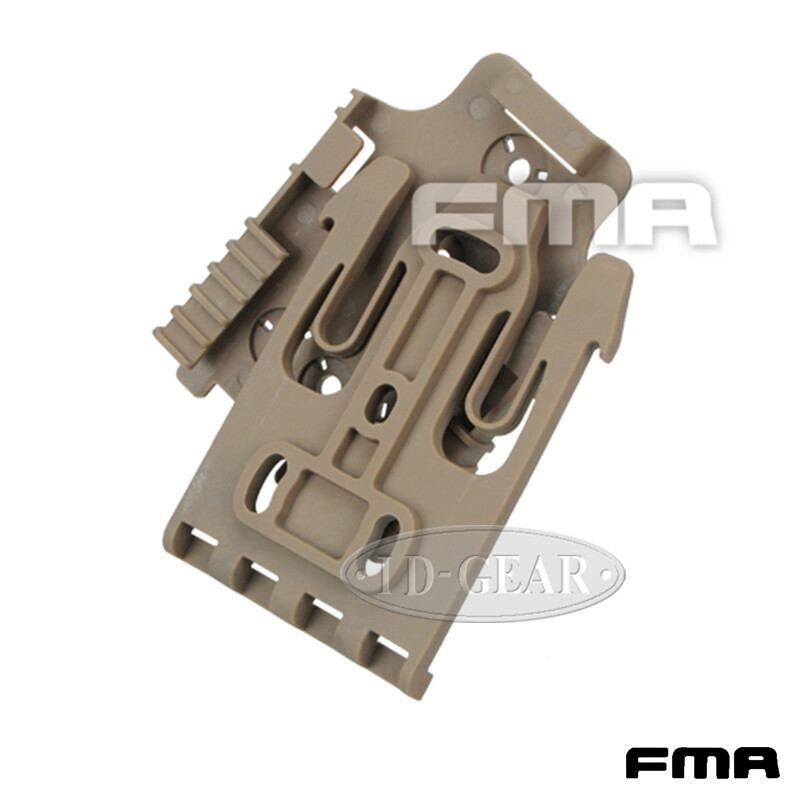 FMA Tactical Holster Accessory Quick Locking System QLS Kit W/ Locking Fork Army