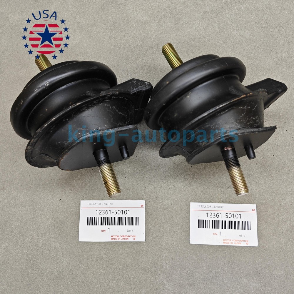 New Front Left + Right Engine Mounting Insulator 12361-50101 Fits Lexus LS400