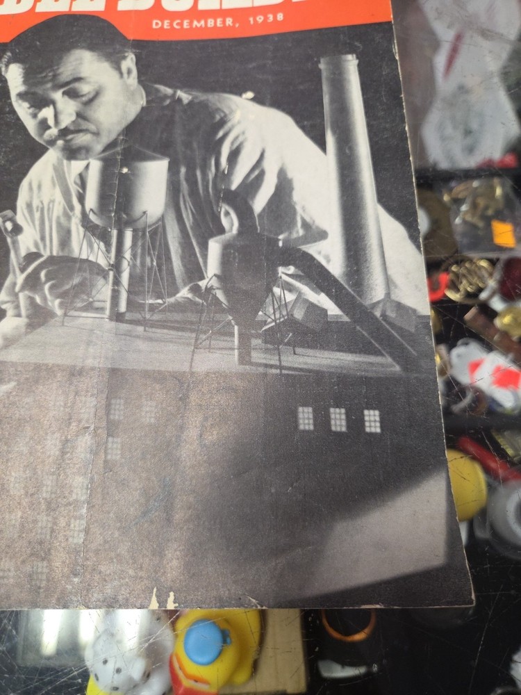The Model Builder December 1938, Vol 2, #12 good condition