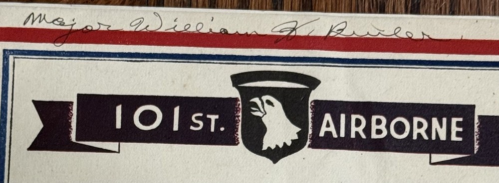 Original Ww2 101st 501st D-Day Normandy Booklet