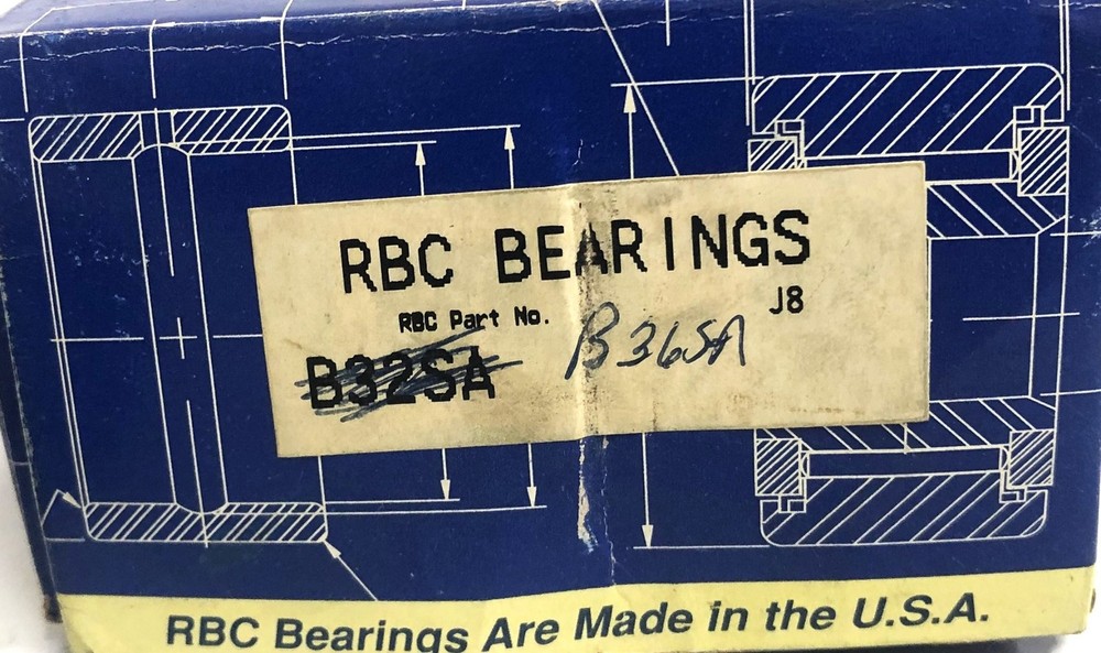 RBC Spherical Plain Bushing Bearing B36SA NOS