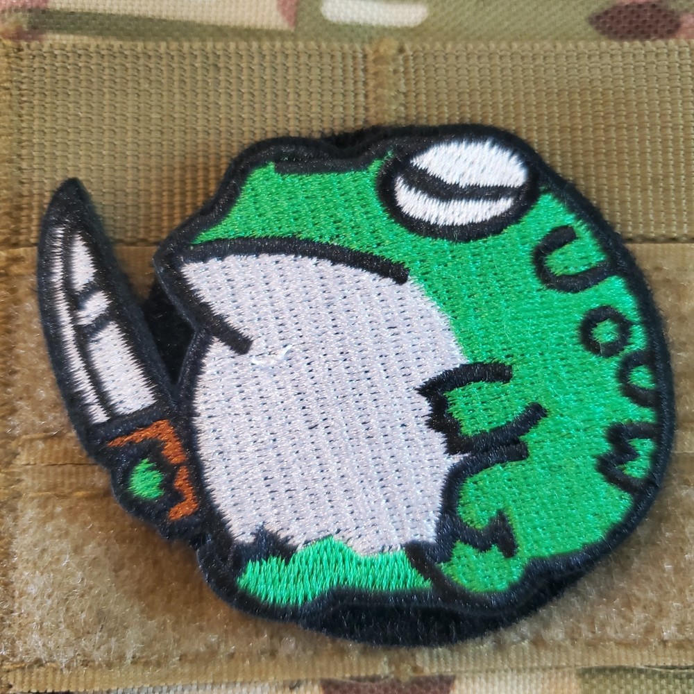 WEAPON FROG Sarcastic Tactical Morale Patch Hook and Loop