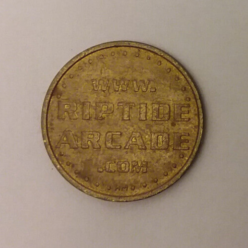 Riptide Arcade Pier 39 San Francisco, CA Game Token 22mm