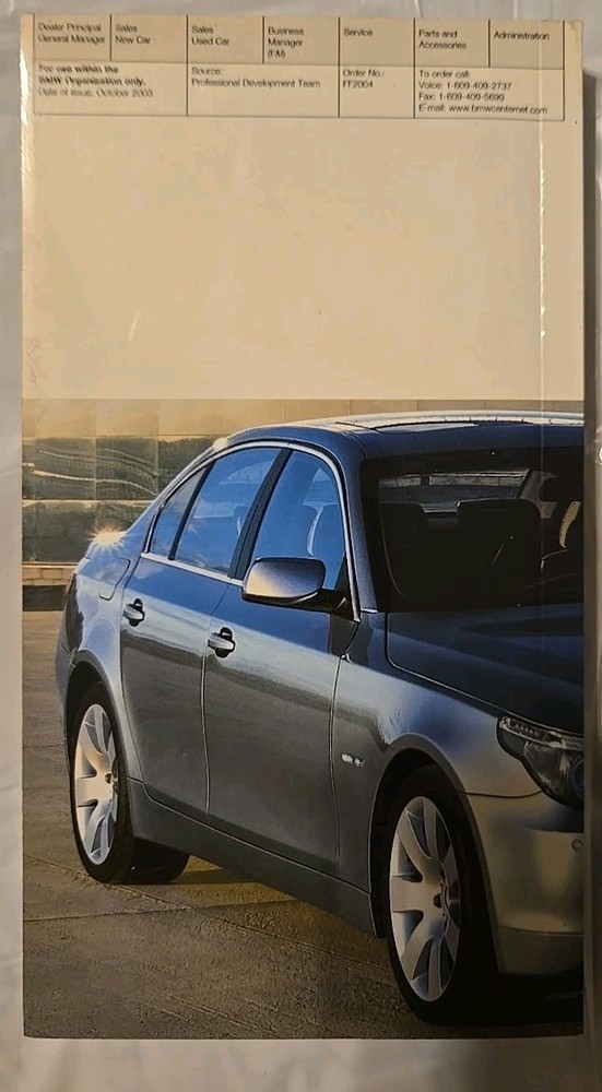 2004 BMW Fast Facts Book