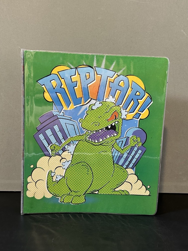 Rugrats Reptar Binder