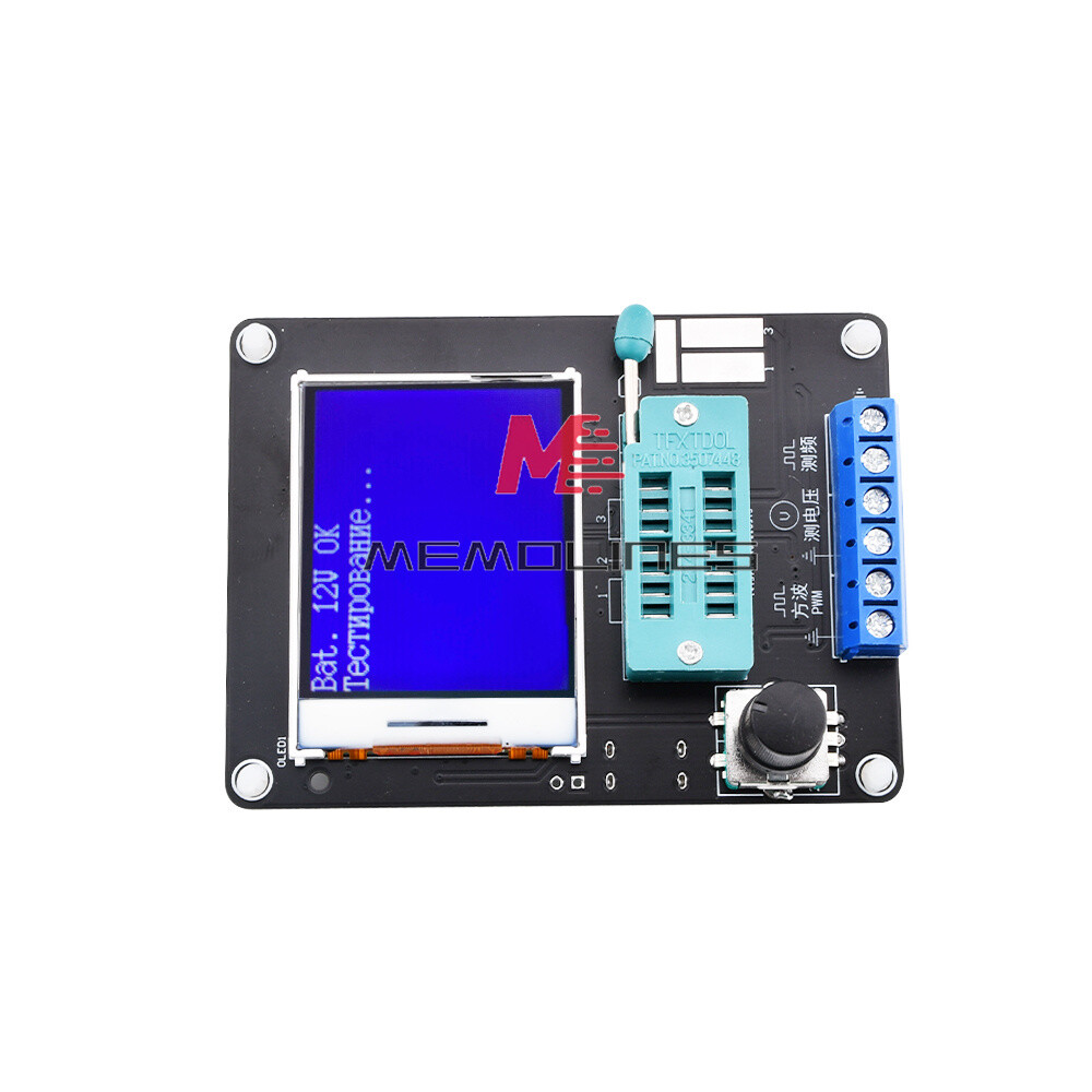 GM328A Transistor Tester Resistance Capacitance Inductance ESR Frequency Meter