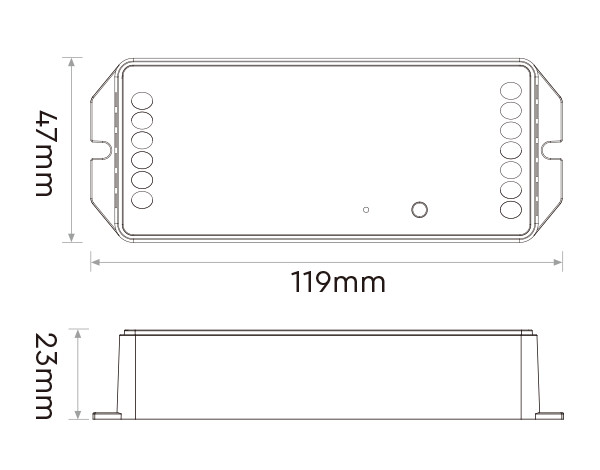 Miboxer 5 in 1 LED Controller (Zigbee 3.0 + 2.4G) Output Max 20A