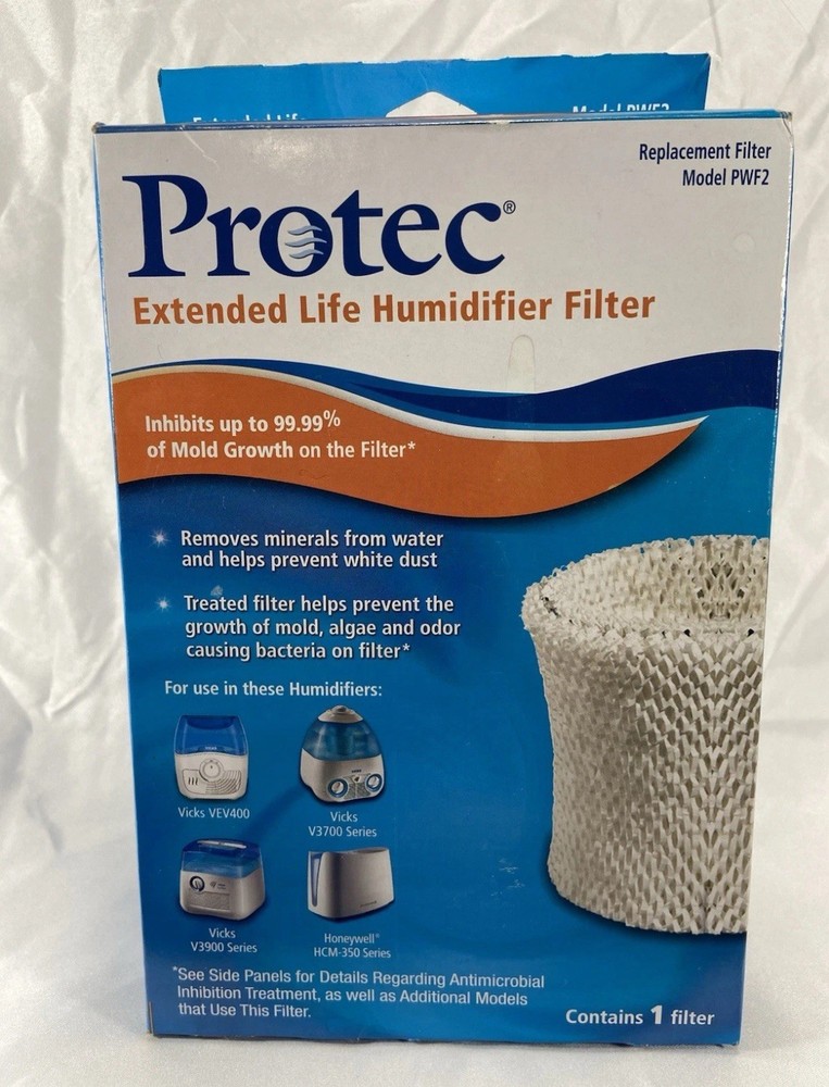ProTec PWF2 Humidifier Filter -Extended Life White PWF2
