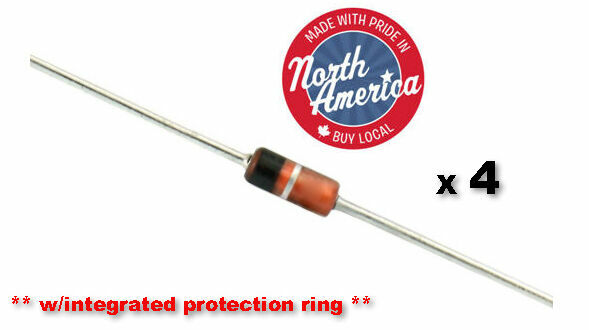 CB radio receiver diodes; *** Enhanced *** Schottky's