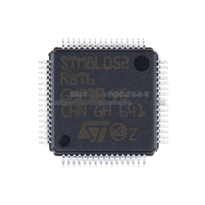 Original STM8L052R8T6 LQFP-64 8-bit Microcontroller STM8 Microcontroller 64KB