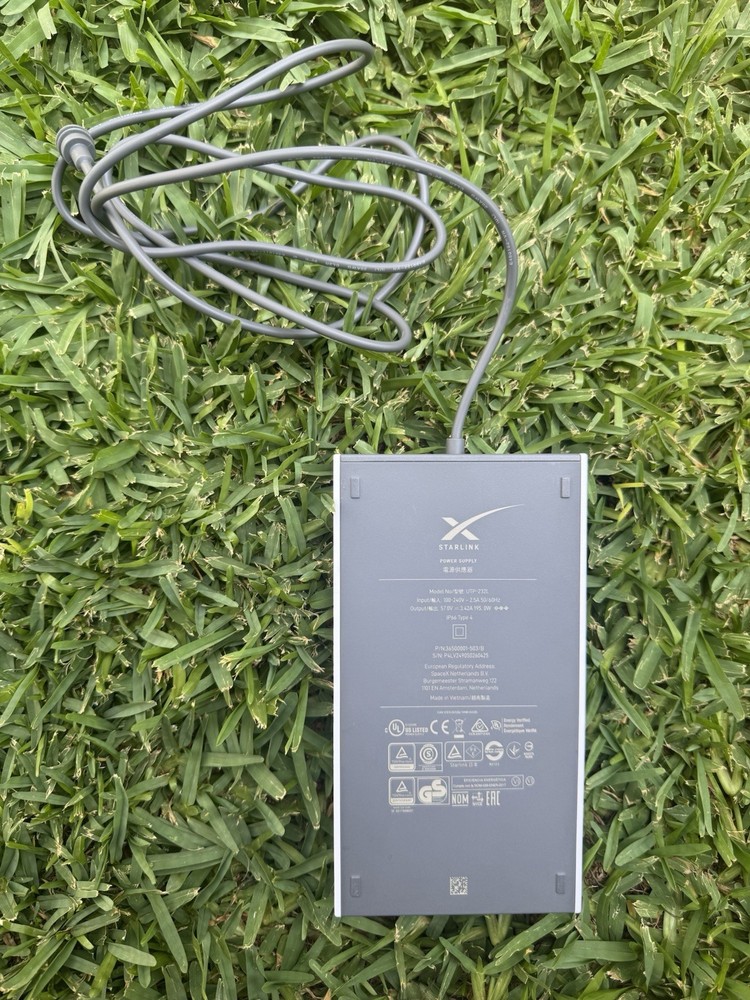 Starlink Gen. 3 Power Supply No Power Cable