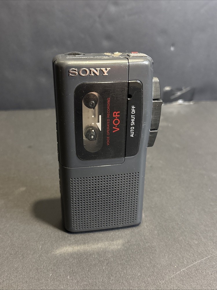 Sony M-507V Microcassette-Corder Handheld Voice Recorder VOR