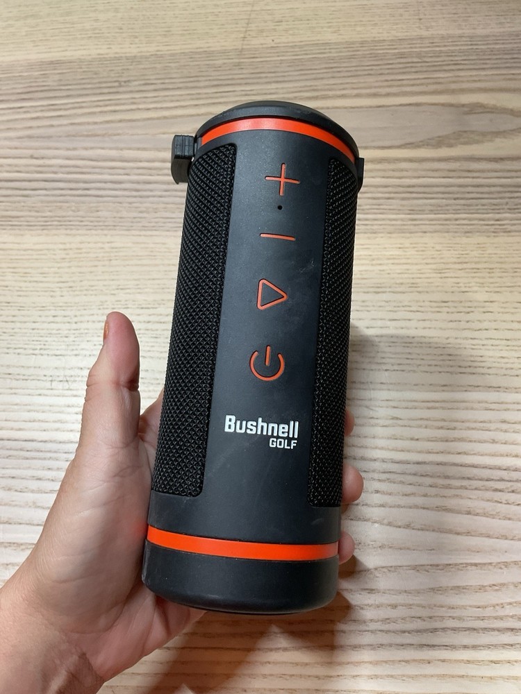 Bushnell Wingman GPS Golf Speaker - Black/Orange