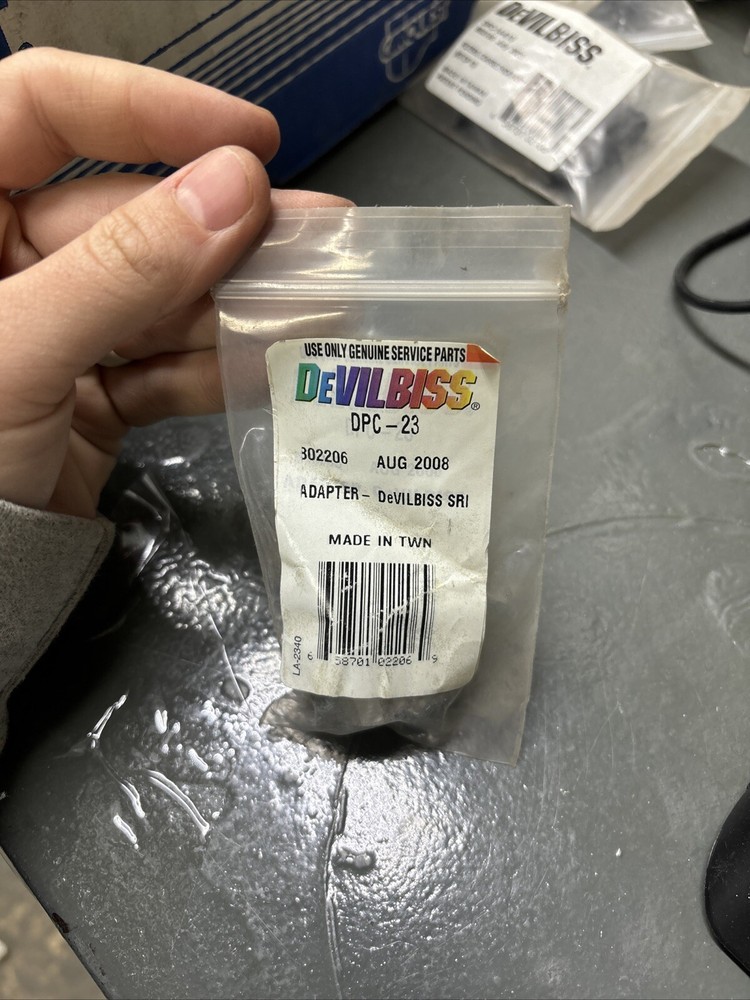 Devilbiss Dpc-23, Gravity Spray Gun Adapter