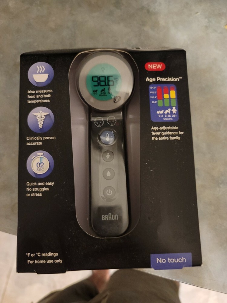 Braun 3-in-1 No Touch Thermometer