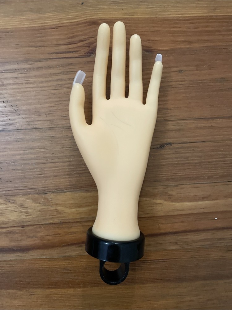 Bendable Nail Practice Hand for Acrylic Art & Training Poseable Mannequin