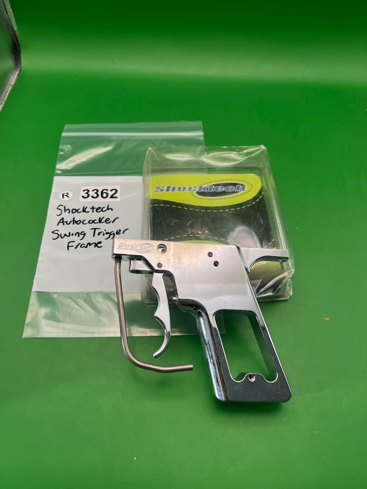 Shocktech Autococker Swing Trigger Frame Silver
