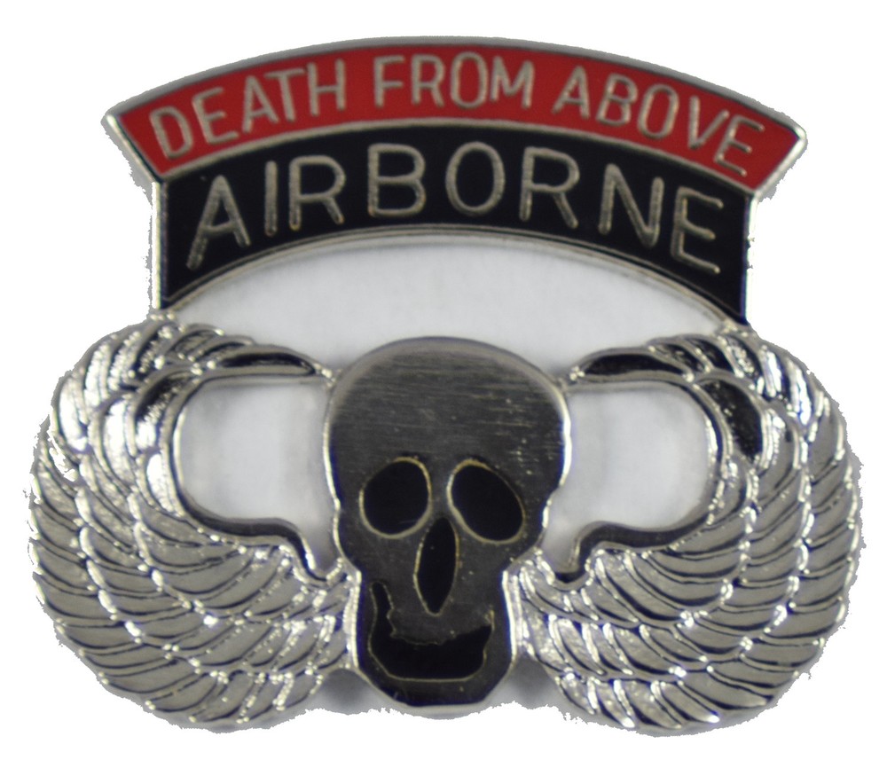 DEATH FROM ABOVE HAT PIN