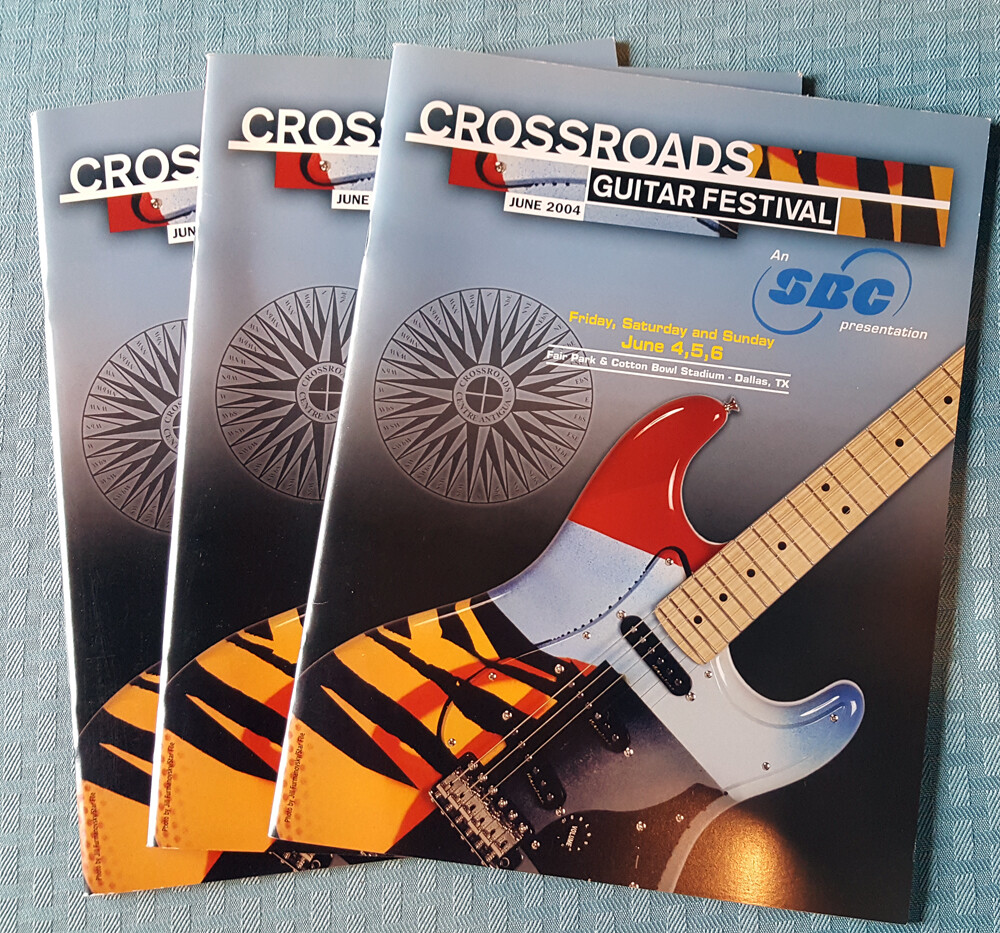 ERIC CLAPTON first CROSSROADS program 2004