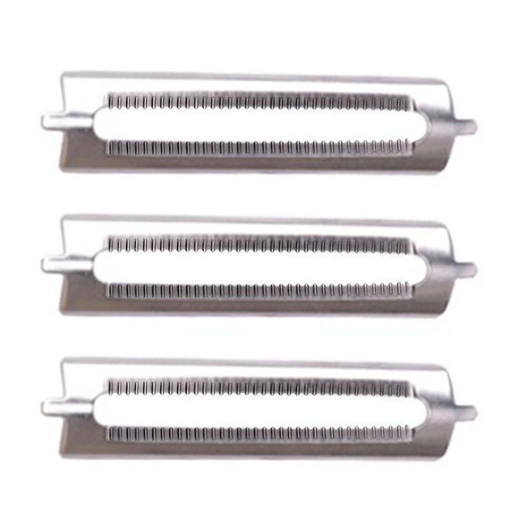 3pcs Replacement Blades for Double Peeler and Single Peeler Asparagus Peeler