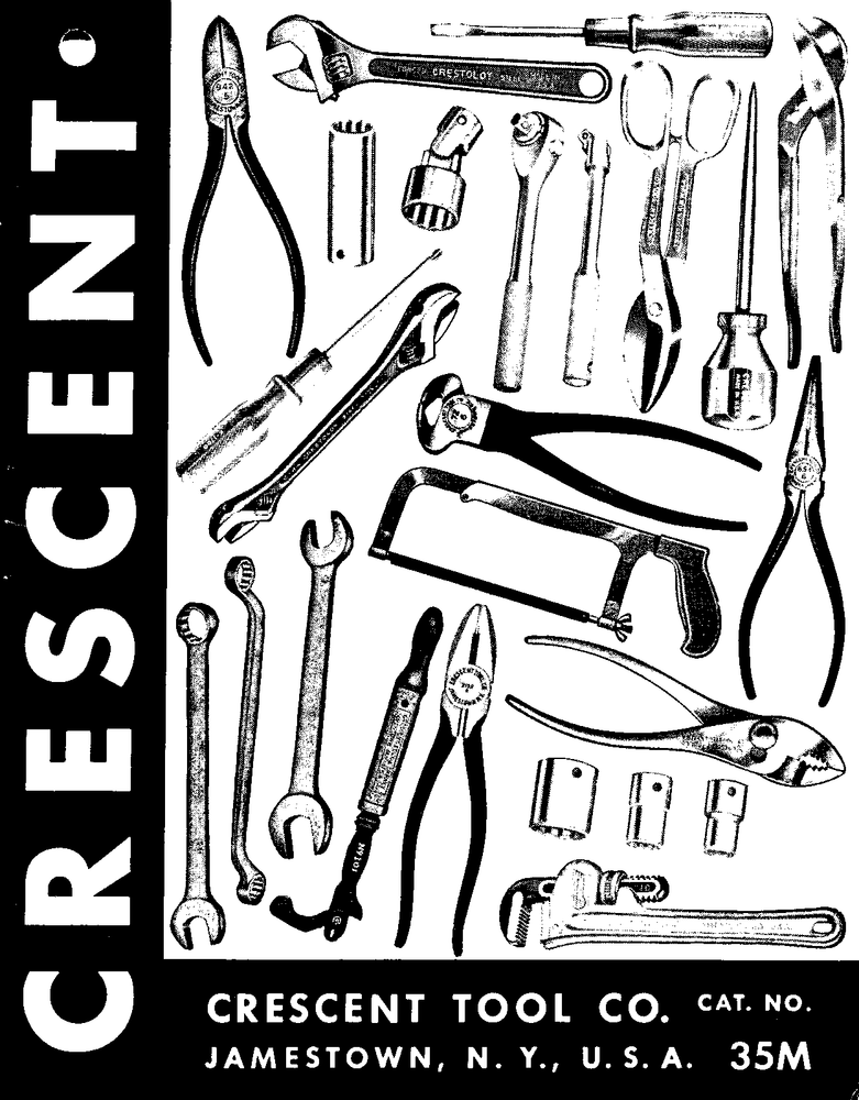 Tool Catalog Fits Crescent 35M 1961