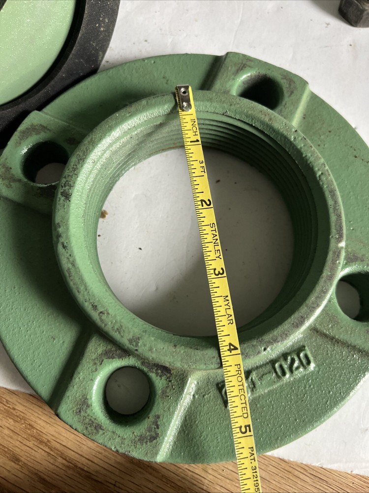 TACO 3" Cast Iron Horizontal Check Flo Valve 223-019 Threaded NOS