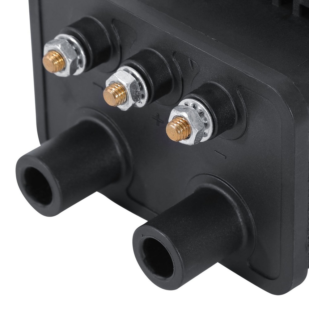 Single Fire 3 Ohm Ignition Coil Tail Rigid Fit For Harley Touring Replace 53-434