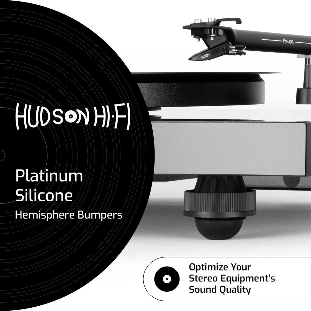16-Pack Platinum Silicone Speaker Isolation Pads