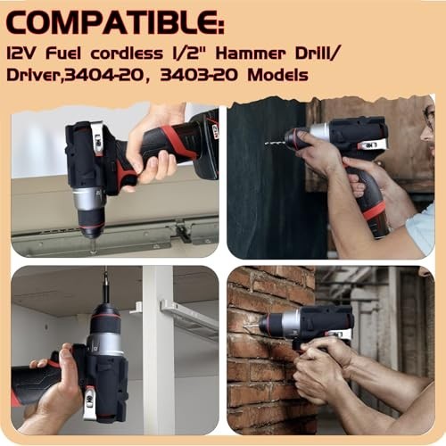 Protective Boot for 12V Hammer Drill/Driver, Compatible with 3403-20 & 3404-20,