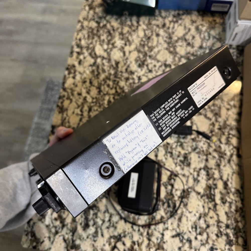 Sony HR-MP5 Guitar Multi-Effects Processor (Vintage Rack Unit)