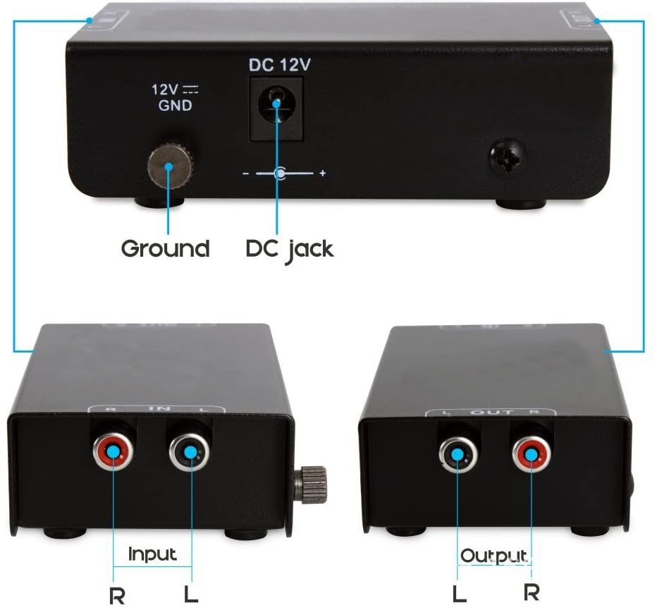 Tablet Reader Amplifier Phono Preamplifier Record Player Amplifier