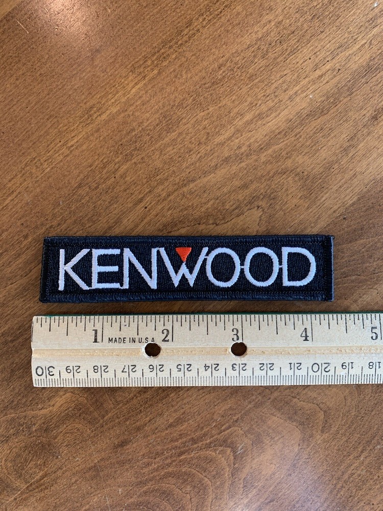 Vintage NEW Kenwood Patch Racing Patch Hat Patch