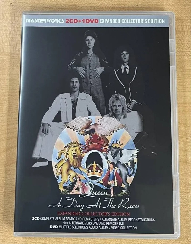 QUEEN / A DAY AT THE RACES EXPANDED 2CD+1DVD NEW