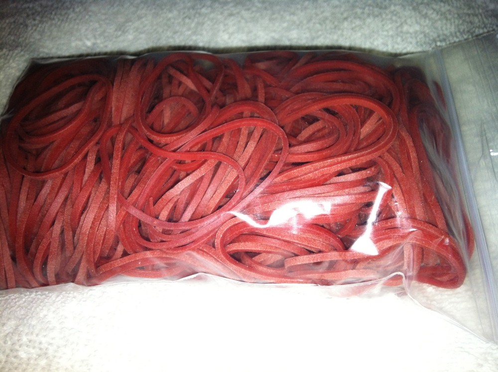Trolling Rubber Bands - 1,200 Count - For Planer Boards & Downriggers
