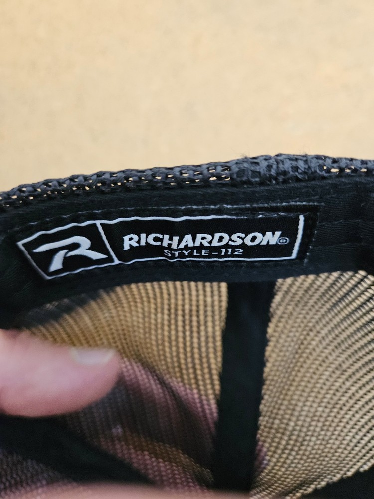 HUSH Grey Snapback Richardson 112 Hat Cap