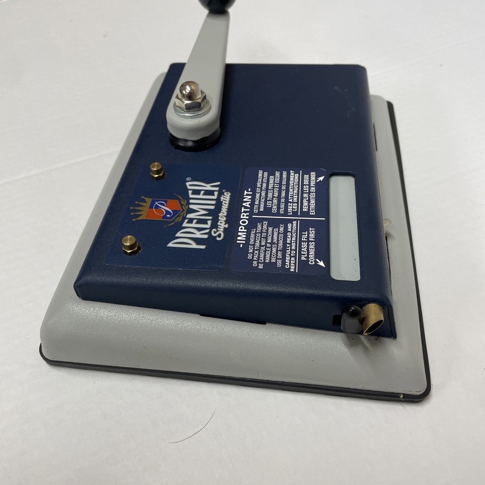 PREMIER Supermatic Cigarette Injector Machine Makes 100mm Regular & King Size