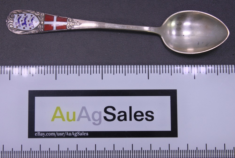 Denmark Sterling Silver Souvenir Spoon