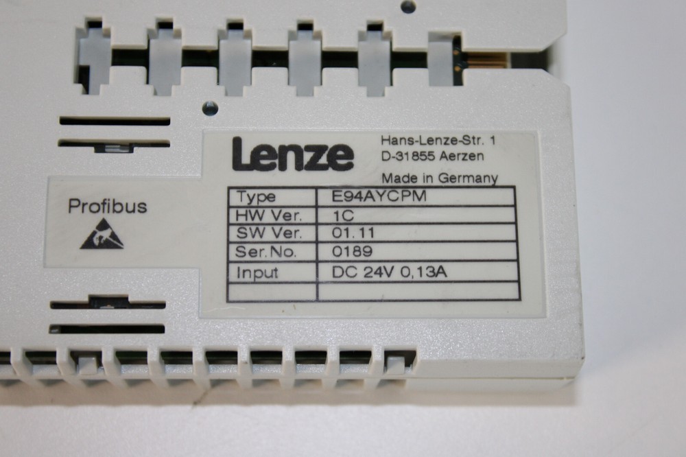 Lenze E94AYCPM Profibus interface module