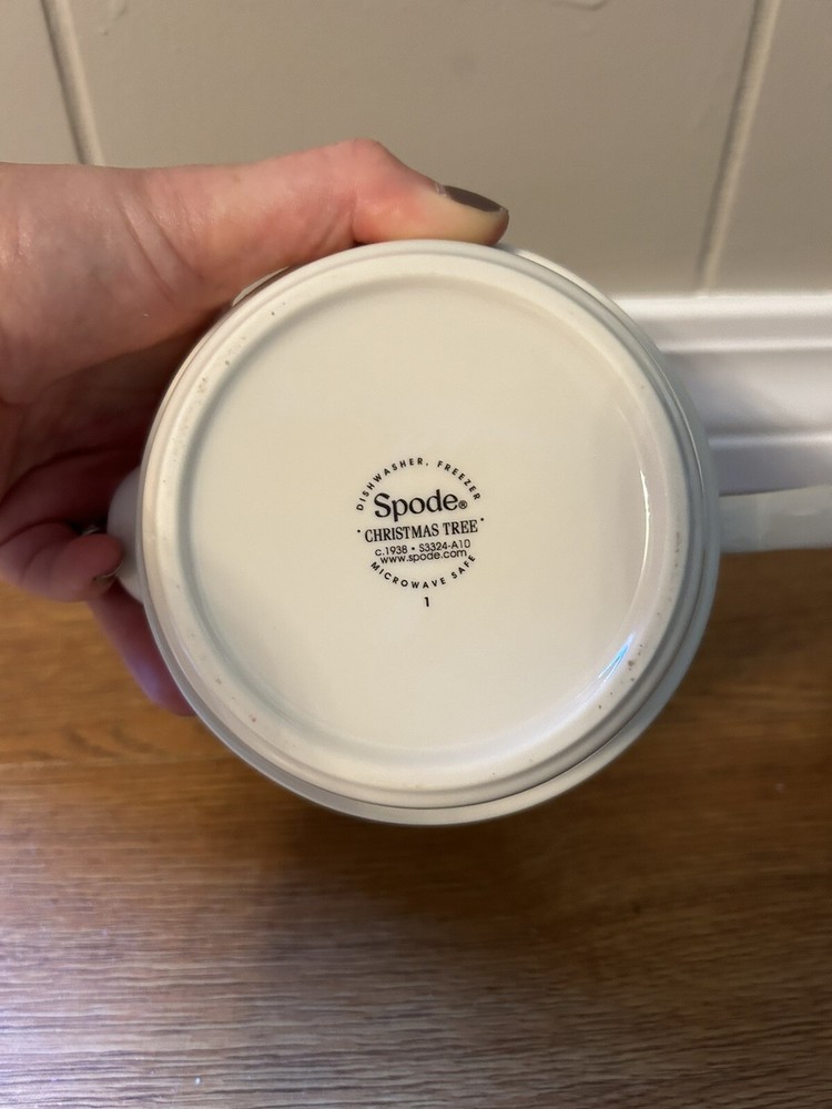 Spode Christmas Tree Cheer Tea For One