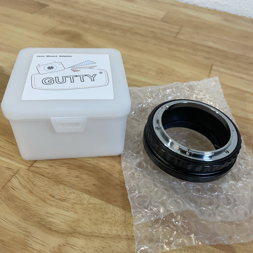Gutty Lens Mount Adapter -- FD-EOS R