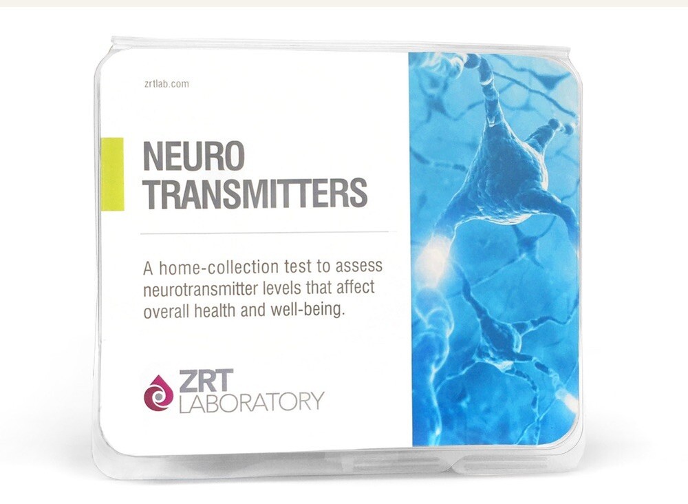 ZRT Laboratory Neuro Transmitter Home Test Kit Neurotransmitter - open Box