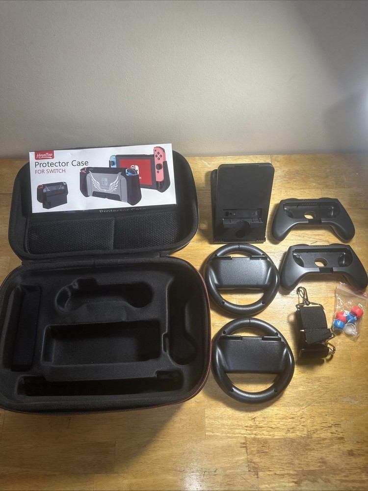 Nintendo Switch 2 Carry Case With Various Accessories