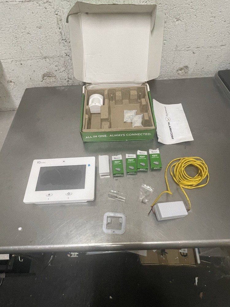 QOLSYS IQ SECURITY KIT CLASSIC VERIZON PANEL KEYPAD MOTION CONTACTS